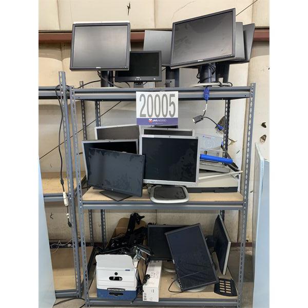 BINDING MACHINE, HOLE PUNCH, MONITORS, Selling Offsite: Located in Tuscumbia, AL