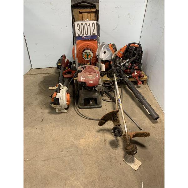 IMPACT WRENCHES, CHAIN SAW, GRASS BLOWER, GRASS TRIMMERS, Selling Offsite: Located in Birmingham, AL
