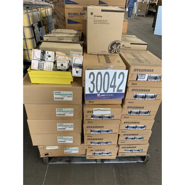 PAPER TOWELS, LADDER, LIGHT BULBS, Selling Offsite: Located in Birmingham, AL