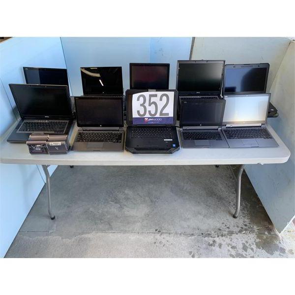 LAPTOPS, TABLETS, MICROCOMPUTER SYSTEMS, DOCKING STATION, Selling Offsite: Located in Montgomery, AL