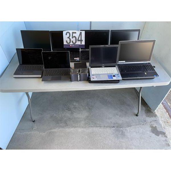 LAPTOPS, TABLETS, MICROCOMPUTER SYSTEMS, DOCKING STATION, Selling Offsite: Located in Montgomery, AL