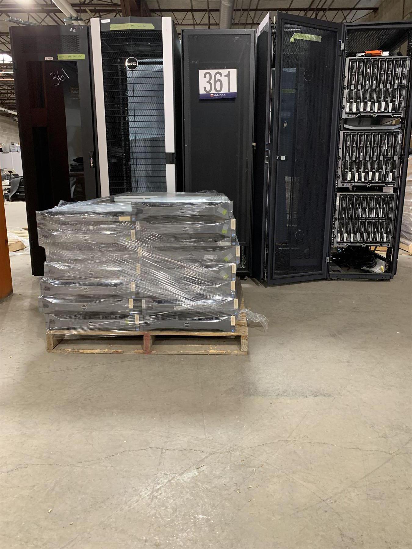 ACOUSTICAL ENCLOSURE NETWORK SWITCHES, MEDIA STORAGE TAPE RACK, BLADE SERVER SYSTEMS