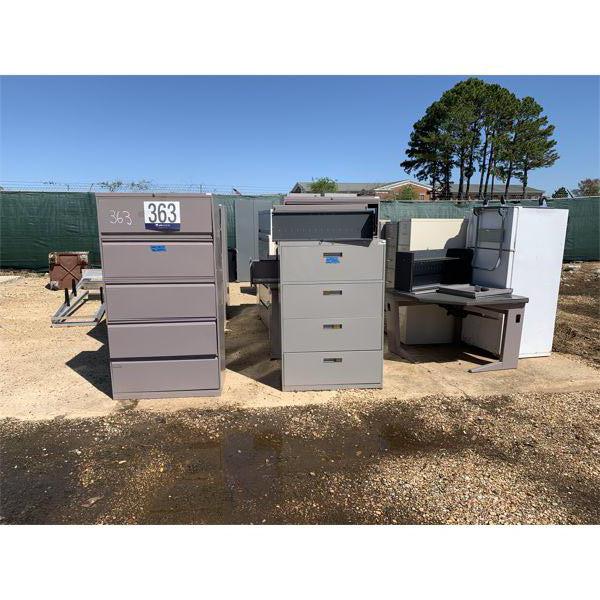 FILE CABINETS AND MISC SCRAP METAL, Selling Offsite: Located in Montgomery, AL