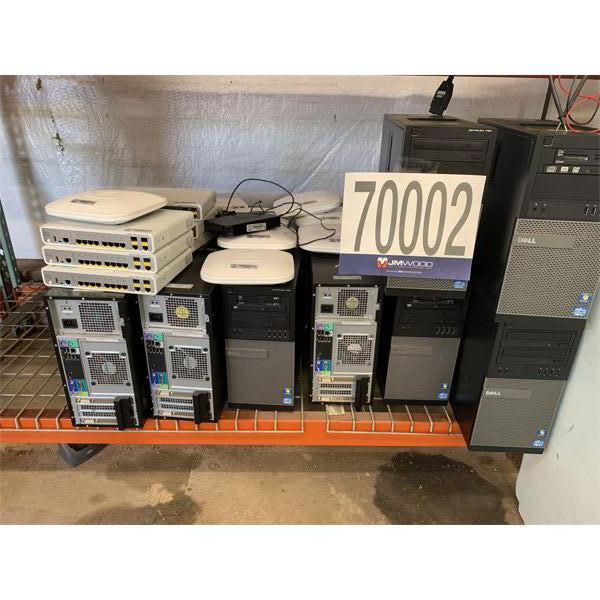 CPUs, NETWORK SWITCHES, WIRELESS NETWORKING BRIDGES, Selling Offsite: Located in Troy, AL