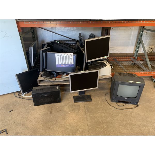 UPSs, MONITORS, TELEVISION, Selling Offsite: Located in Troy, AL