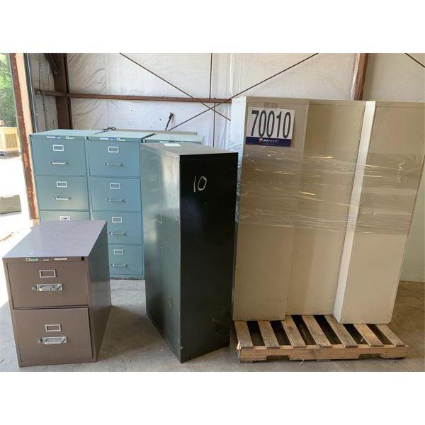 FILE CABINETS, CHAIRS, Selling Offsite: Located in Troy, AL
