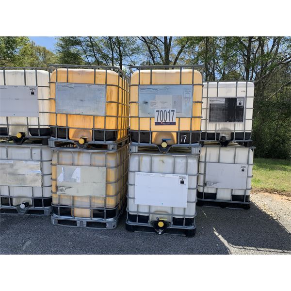 PLASTIC TANK/CONTAINERS, Selling Offsite: Located in Troy, AL