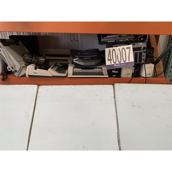 UPSs, TYPEWRITERS, CAMERAS, SHREDDERS, DICTATION MACHINE, 2-WAY RADIOS, Selling Offsite: Located in 