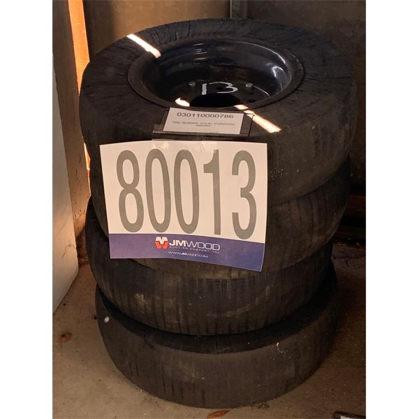 8W2484 TIRE, RUBBER SOLID, STANDARD TIRES, Selling Offsite: Located in Grove Hill, AL