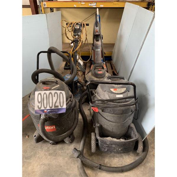 VACCUMS, SHAMPOOER, FLOOR BUFFING MACHINE, Selling Offsite: Located in Mobile, AL
