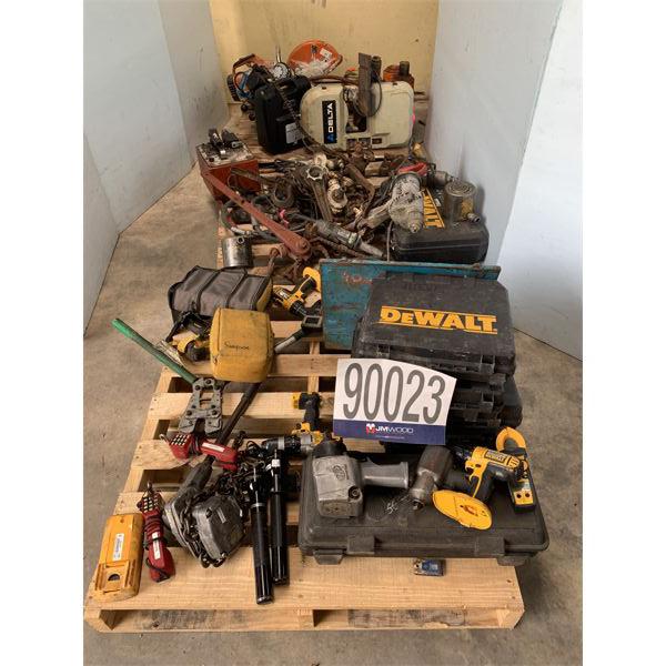 MULTIMETERS, FIBER OPTIC FUSION SPLICER, HAMMER DRILL, GRINDER, SAWS, TELEPHONE TEST SET, BATTERY BO