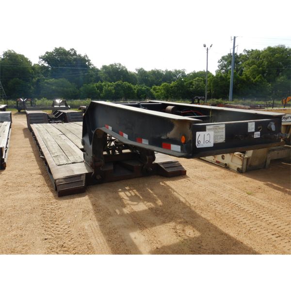 2008 PITTS LB52-24D Lowboy Trailer
