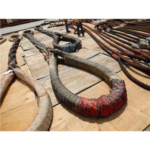 DCL MOORING & RIGGING  3-1/2" 9 PART WIRE ROPE SLING