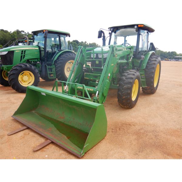 2016 JOHN DEERE 6115D Farm Tractor