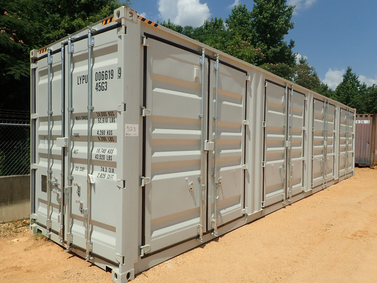 40' HIGH CUBE MULTI-DOOR CONTAINER