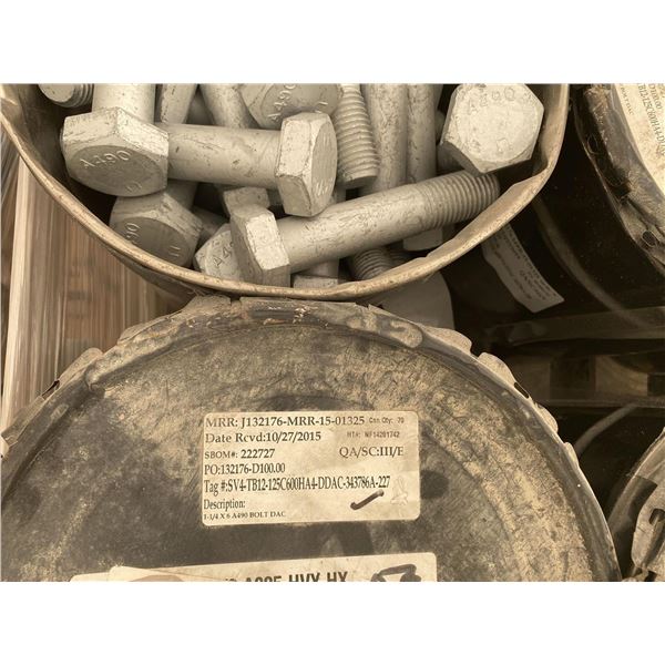 1-1/4" x 6" A490 BOLTS