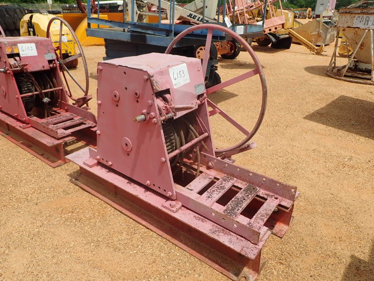 BEEBE BROS. 50R BARGE Hoist / Winch J.M. Wood Auction Company, Inc.