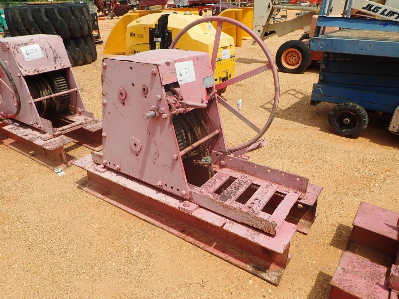 BEEBE BROS. 50R BARGE Hoist / Winch J.M. Wood Auction Company, Inc.