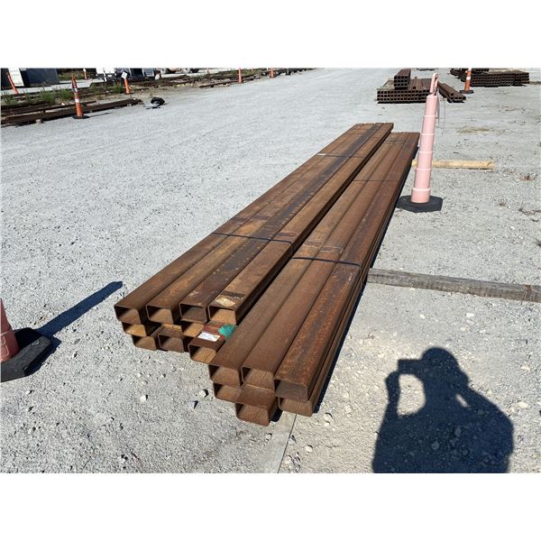 6" x 4" x 1/4" TUBE IRON
