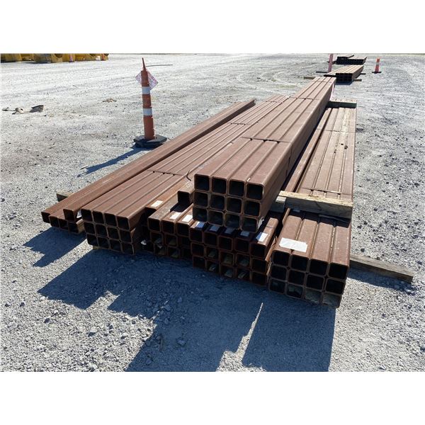 4" x 4" x 3/8" TUBE IRON