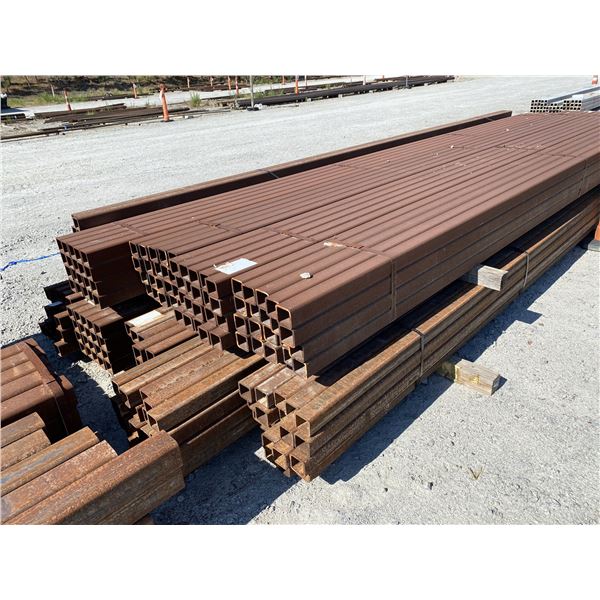 3" x 3" x 1/4" TUBE IRON