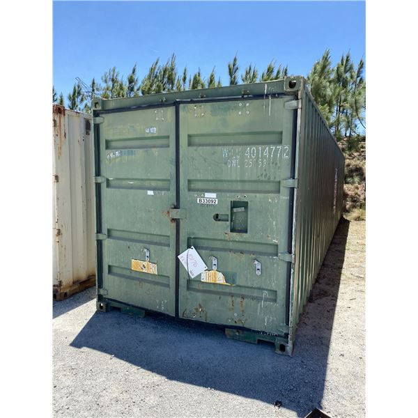 40' TUNNEL CONTAINER