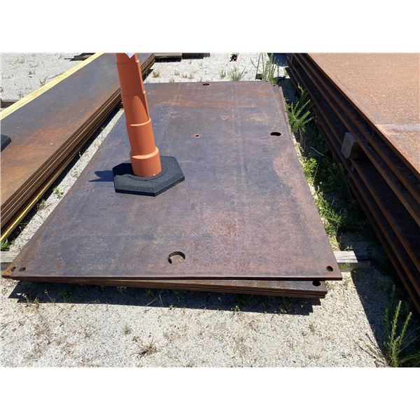 5' x 10' x 1" ROAD PLATE