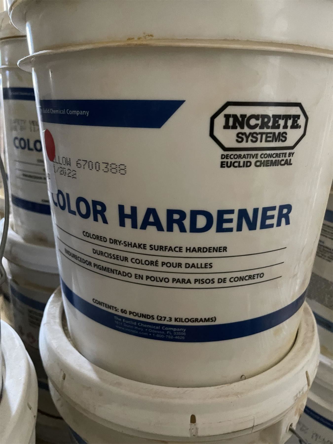 INCRETE SYSTEMS COLORED DRY-SHAKE SURFACE HARDENER