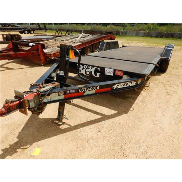 2012 FELLING FT-12-IT-I Tilt Bed Trailer