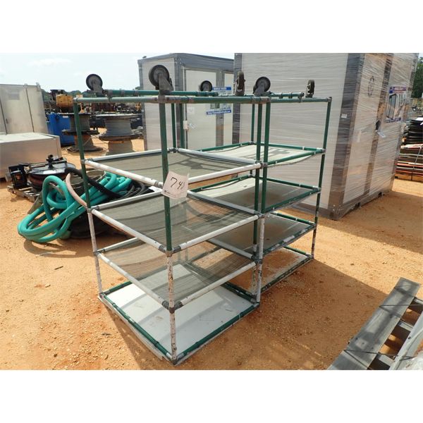 (2) ROLL AROUND STORAGE CARTS (B9)