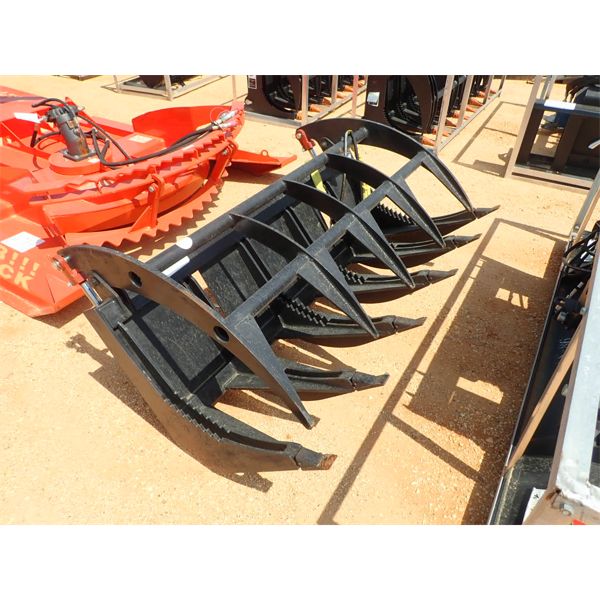 60" E-SERIES ROOT TAKE, fits skid steer loader (B5)