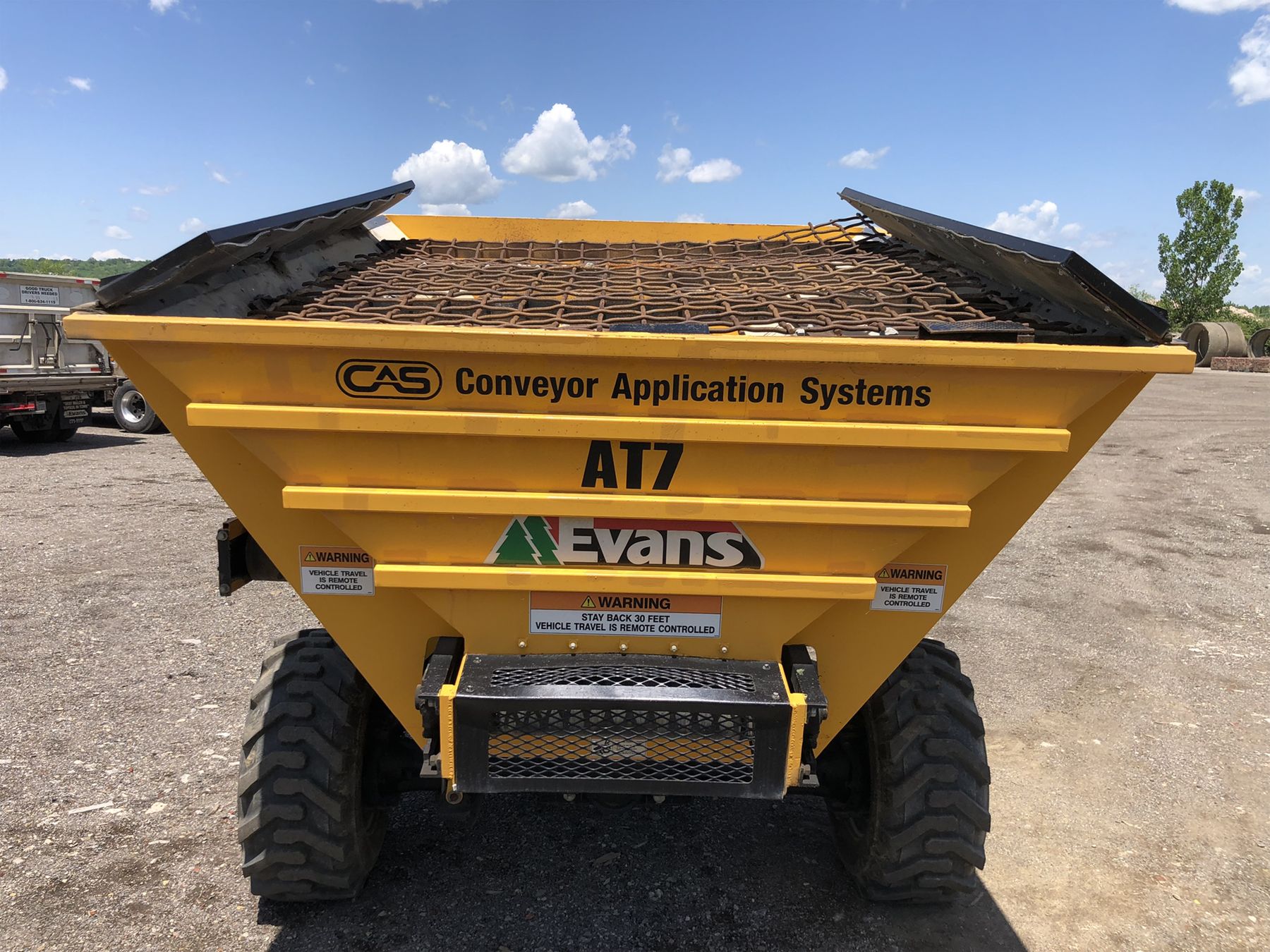 2014 CAS AT7 ALL TERRAIN PLACER SUPER SLINGER Aggregate Spreader