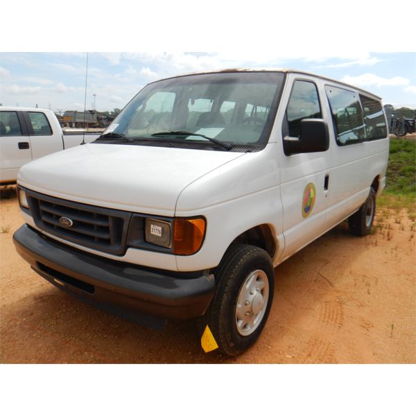 2007 FORD ECONOLINE Cargo Van