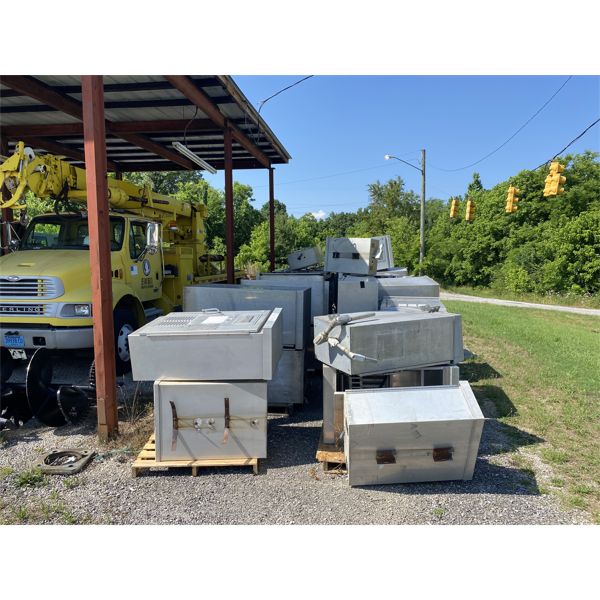 (45) ALUMINUM CONTROL CABINETS, Selling Offsite, Located in Tarrant, AL