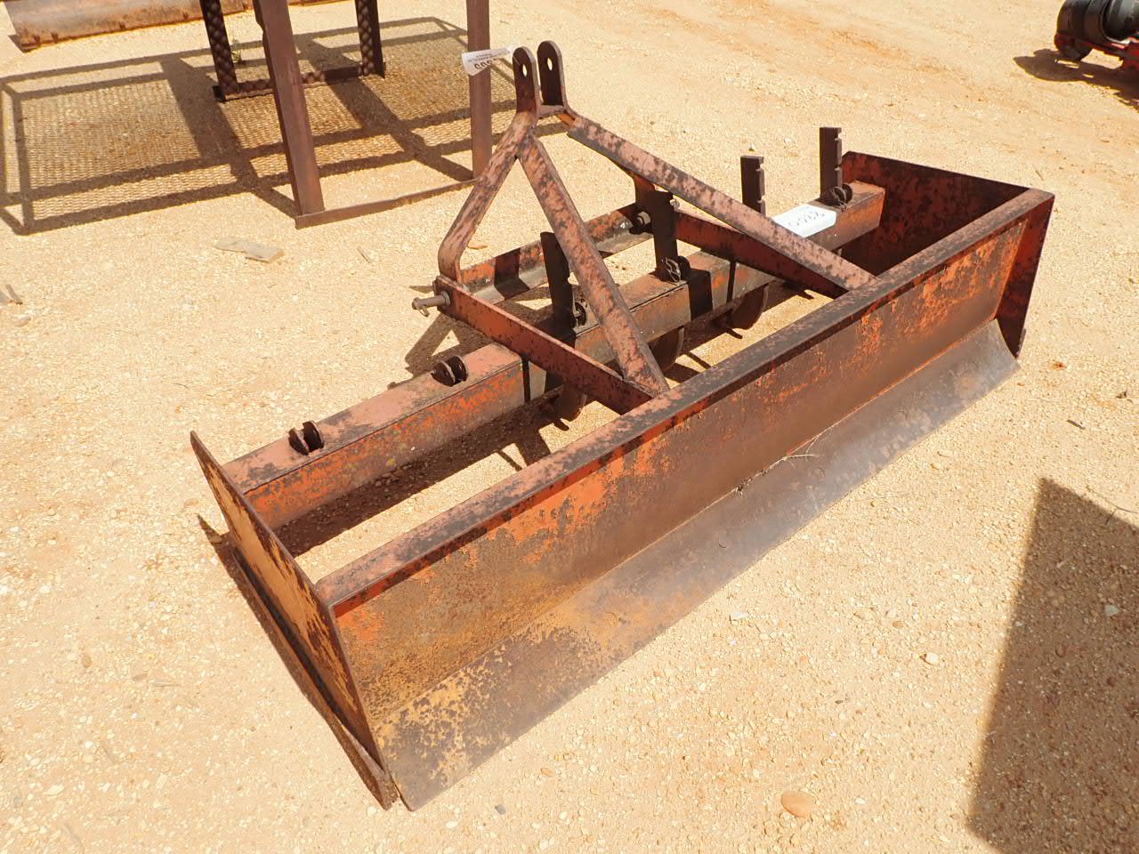 6' Box Blade Scraper J.M. Wood Auction Company, Inc.