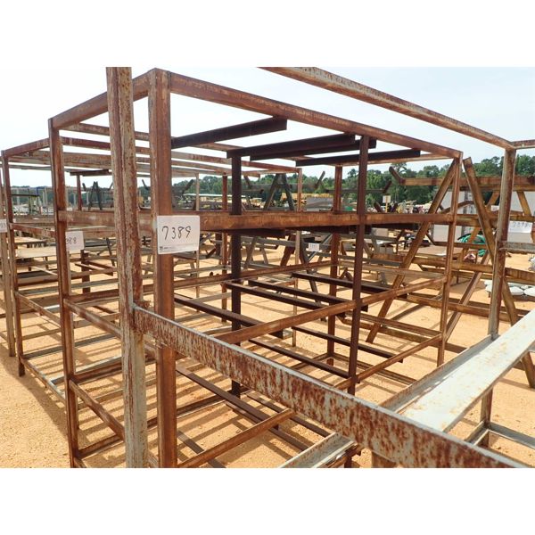 4' X 8' METAL STORAGE FRAME (B9)