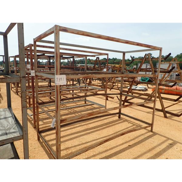 4' X 8' METAL STORAGE FRAME (B9)