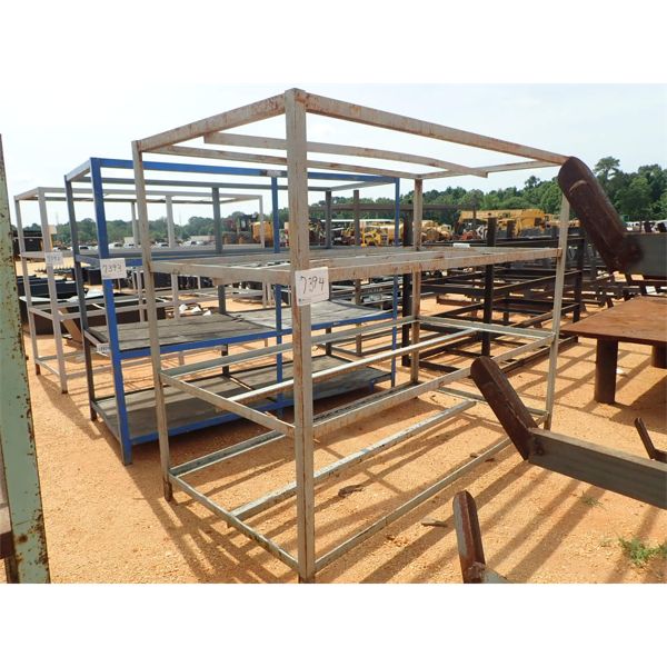 4' X 8' METAL STORAGE FRAME (B9)