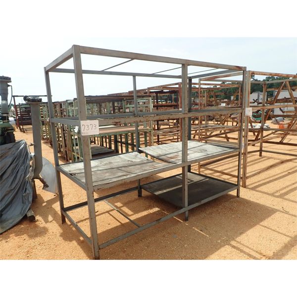 4' X 8' METAL STORAGE FRAME (B9)