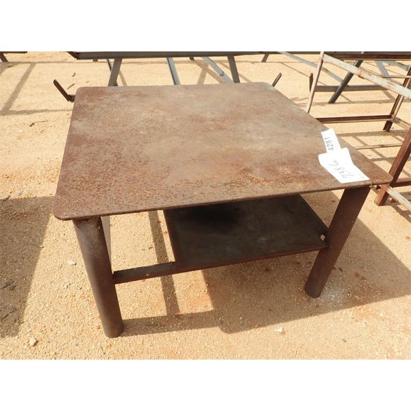 48" X 48" METAL TABLE (B9)