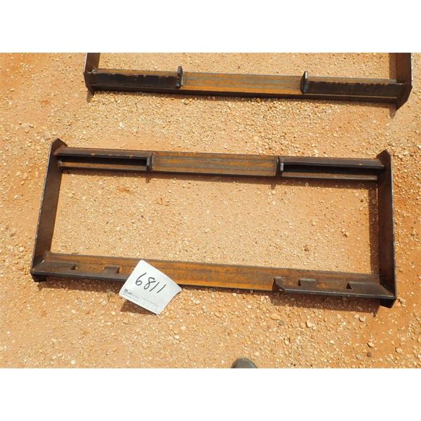 WELD ON FRAME, fits skid steer loader (B5)