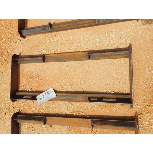 WELD ON FRAME ,fits skid steer loader (B5)