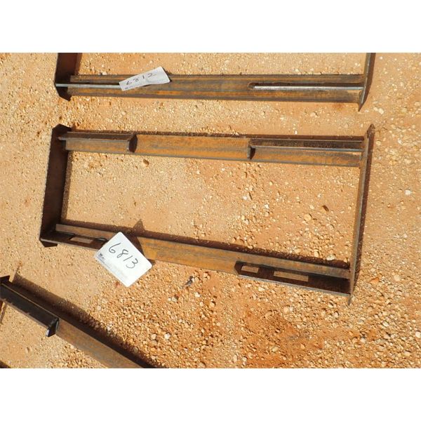 WELD ON FRAME ,fits skid steer loader (B5)