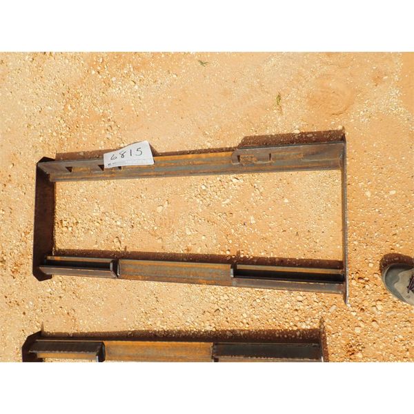 WELD ON FRAME , fits skid steer loader  (B5)