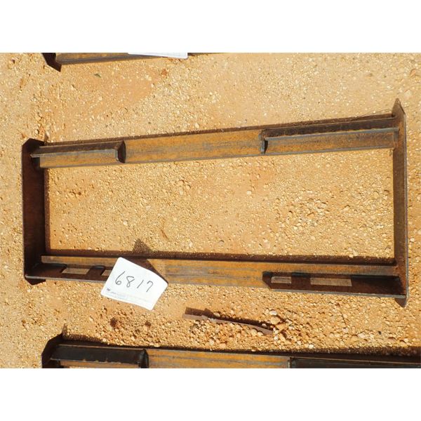 WELD ON FRAME , fits skid steer loader  (B5)