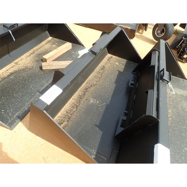 78" Bucket w/blade, fits skid steer loader (B-5)