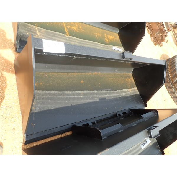 90" Snow/litter bucket, fits skid steer loader (B-5)