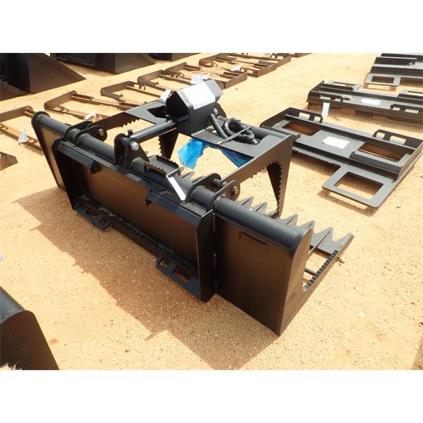 76" skeleton grapple bucket, single cylinder, fits skid steer loader  (B-5)