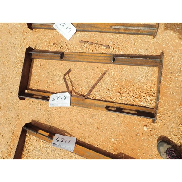 WELD ON FRAME , fits skid steer loader  (B5)