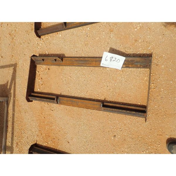 WELD ON FRAME , fits skid steer loader  (B5)